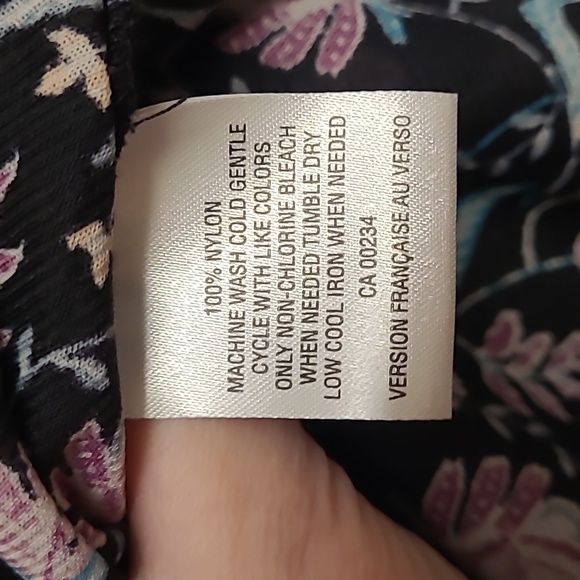 NWOT Style & Co Sheer Top - Picture 3 of 5